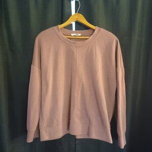 Cable & Gauge Studio Pink Light Sweatshirt Size Medium
